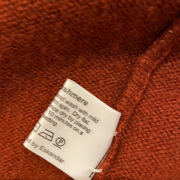 Eskandar Made in Scotland Thickest Softest Cashmere Open Cardigan Size 1 $2895 - Picture 6 of 15